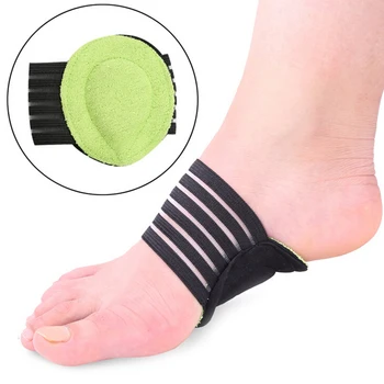

2pcs Correct Flat Foot Arch Support Orthopedic Insoles Half Shoe Insoles Feet Car Mat Breathable Shoes Pad