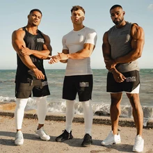 

Jogger's new cotton sports fitness two-piece suit slim fit breathable leisure trend sports suit