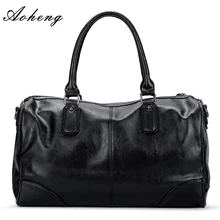 Лидер продаж, из PU искусственной кожи высокого качества с Leer Открытый водонепроницаемый спортивный тренажерный зал zakken Reizen Crossbady Handtas Фитнес Schouder Многофункциональный Zakken