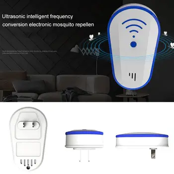 

Ultrasonic Electronic Rat Bug Mouse Reject Anti-Pest Plug-in Mosquitoes Repeller