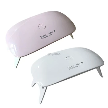 

6W Mini Mouse UV Dryer Nail Lamp Portable USB UV LED Nail Dryer Light 45S 60S Timer Setting UV Resin Curing Lamp