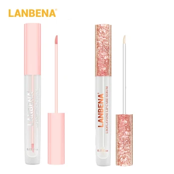 

LANBENA Makeup Lipstick Lip Lightening +Lip Plumper Serum Cherry Moisturizing Remove Melanin Pink Lips Long Lasting Cosmetics