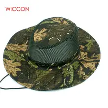 Bionic камуфляжная светло-бежевая Панама шапки военные мужские летние шляпы тактические шляпы Topee один размер