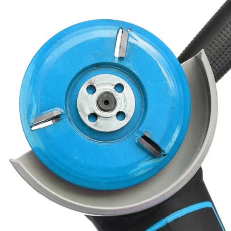 

3/6 Teeth Power Wood Carving Disc Tool Milling Cutter 90mm Diameter 16mm Bore Angle Grinder Angle Grinder Attachment