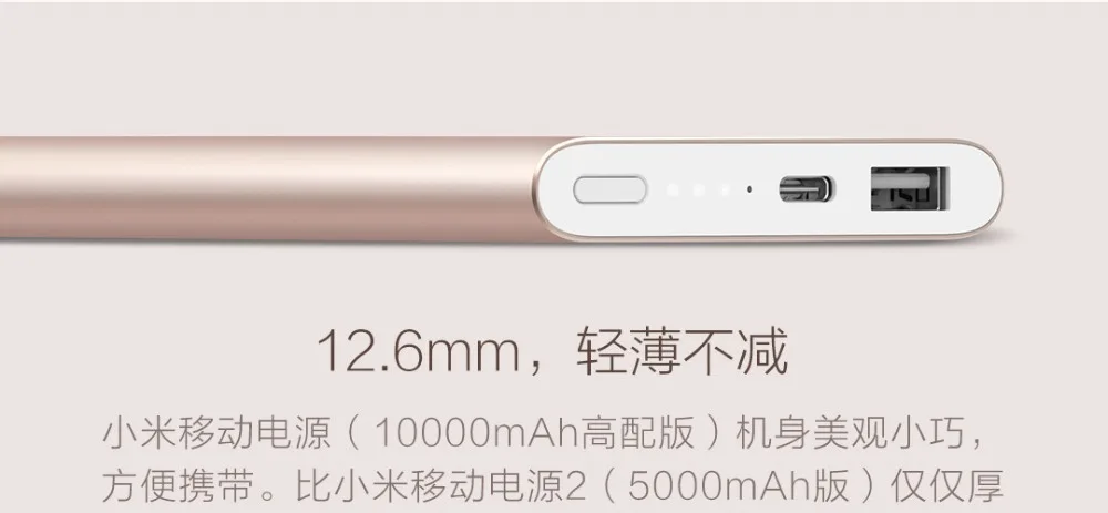 10000mAh High Version Xiaomi Mi Power Bank 2  (4)