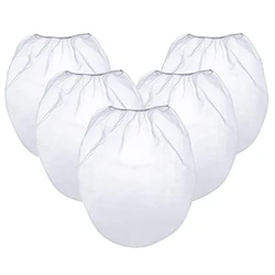 HOT 20 Pack Strainer Bag, 5 Gallon Paint Strainer with Elastic Top Opening White Fine Mesh Filters Bag for Paint Gardening