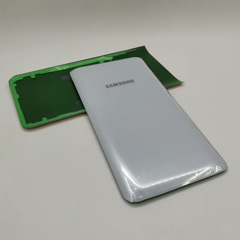 A80 для samsung Galaxy A80, задняя крышка, чехол для батареи, стеклянная задняя крышка для корпуса, Замена для Galaxy A80, SM-A8050, задняя крышка для телефона - Цвет: Белый