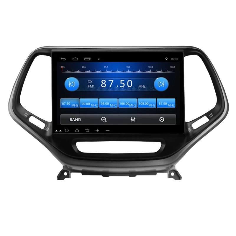 Android 9,0 автомобильный dvd для Jeep Cherokee автомобильный Радио мультимедийный плеер gps поддержка 4G