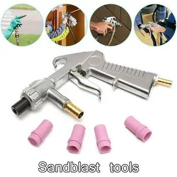 

High quality sandblasting machine spray gun set with tools kit nozzle nozzle ceramic nozzle power iron ceramic Y0R5