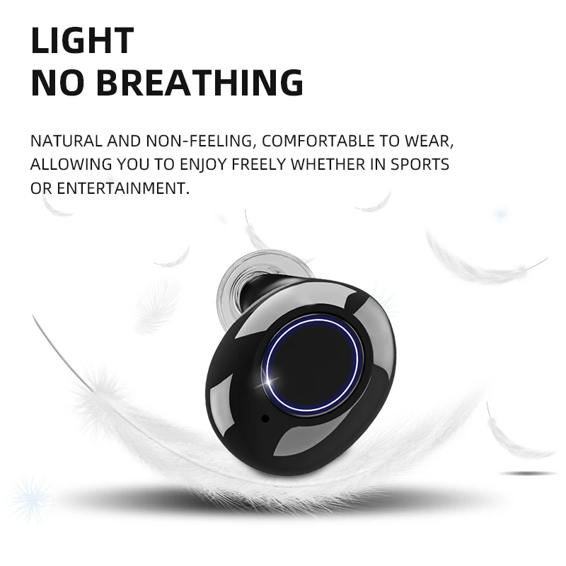 1 Pair Intelligent Hearing Aid USB Rechargeable Mini In Ear Invisible Hearing Aids Adjustable Tone Sound Amplifier For Deaf Elde 6