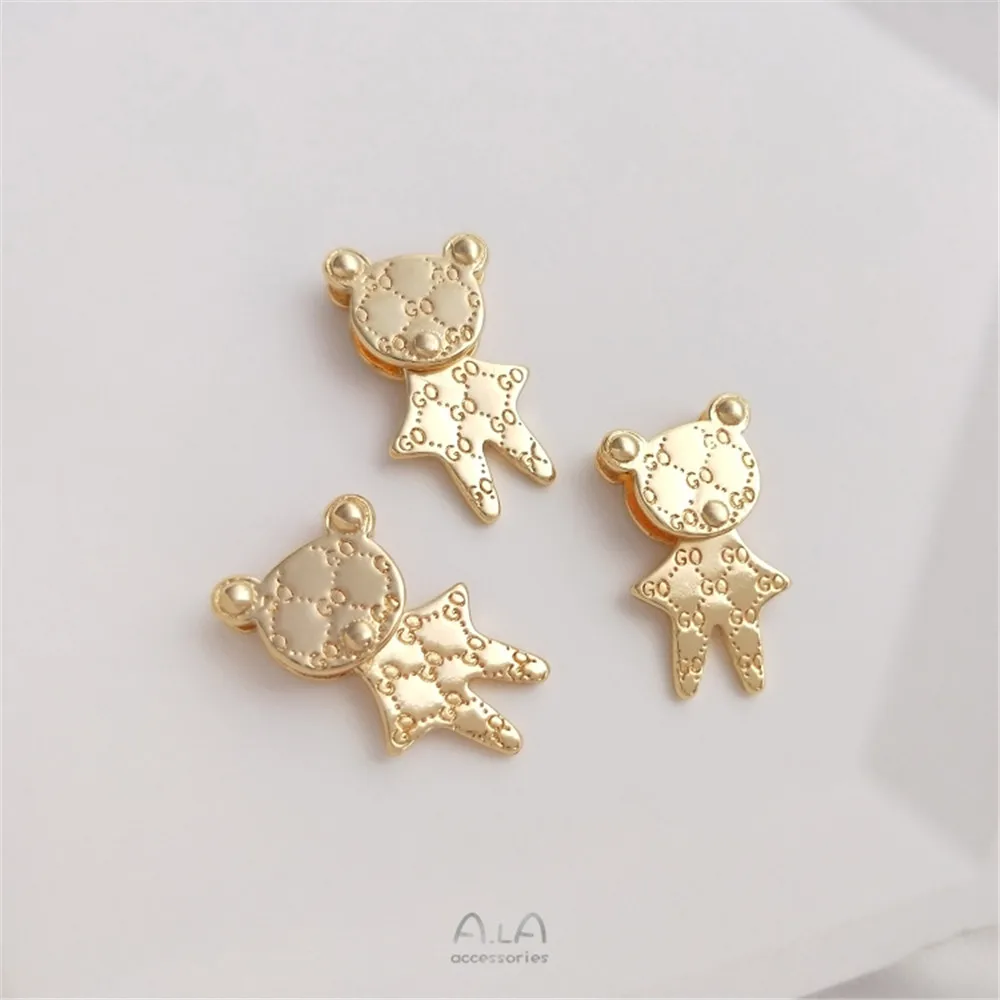 Рисунок 4 - 14K позолоченный милый медведь