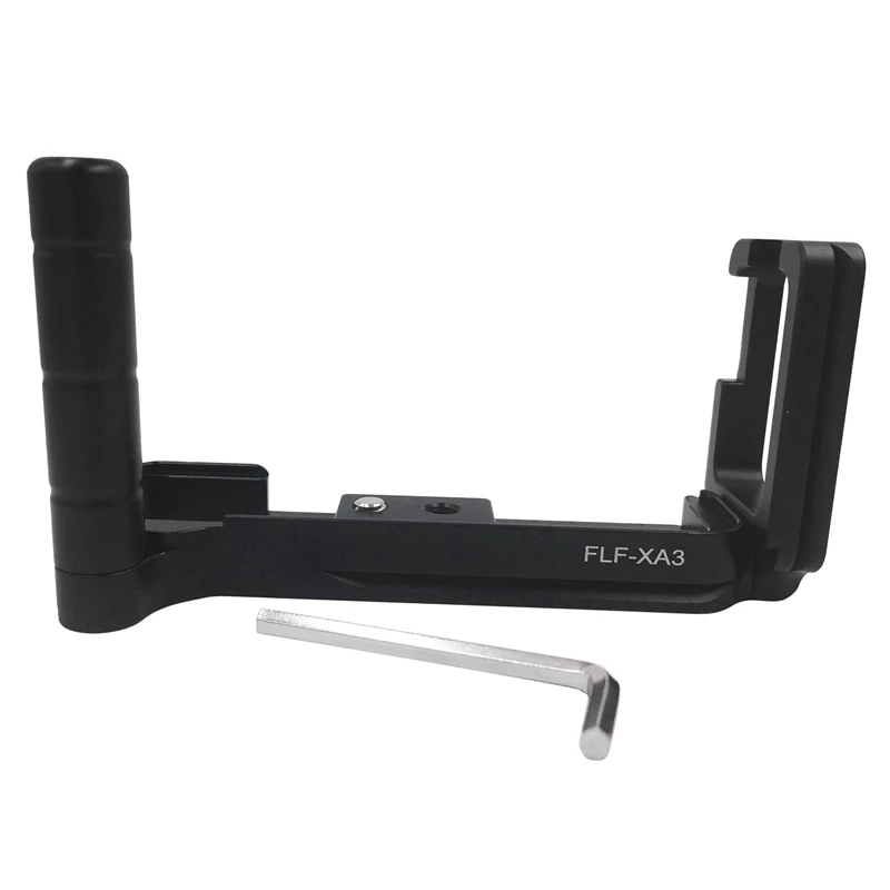 ABKT-NEWYI металл QR Quick Release L Plate кронштейн крепление камеры Вертикальная ручка для FUJIFILM Fuji XA5/XA3 рукоятка