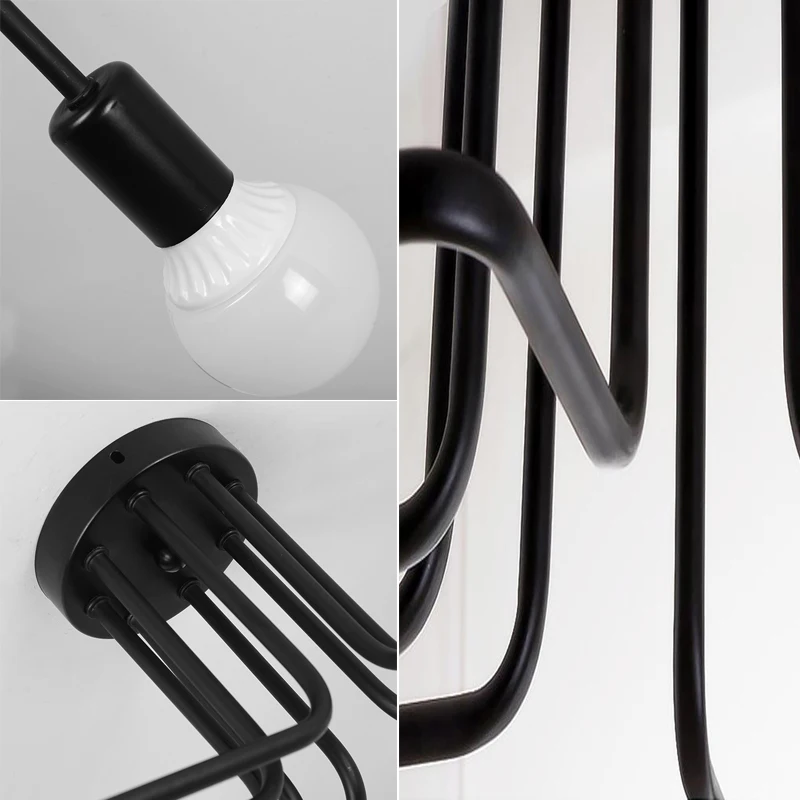 Потолочный светильник s Светодиодная потолочная лампа в стиле ретро