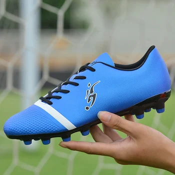 

Soccer Shoes Men Football Boots Shoes Futsal Soccer Cleats Teenager Ankle Kids Indoor Soccer Training Sneakers