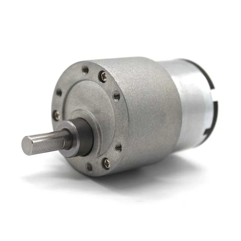 

37 Motor DC12V Large Torque Metal Tubular Gearbox Reduction Gear Motor Mini Mute Motors
