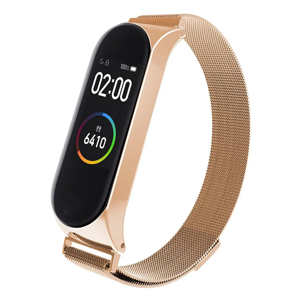 

Semi-Circular Shaped Tail Watch Strap With Magnetic Steel Bracelet For Apple 1/2/3/4 Generation Watch