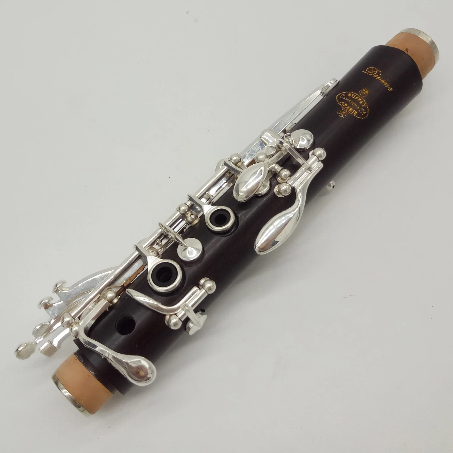 Ebony Blackwood Clarinet DIVINE Professional Bb Clarinets Bakelite 17 Keys Musical Instruments Mouthpiece Reeds clarinet woodwind instrument clarinet and saxophone accessories saxophone and clarinet mouthpieces