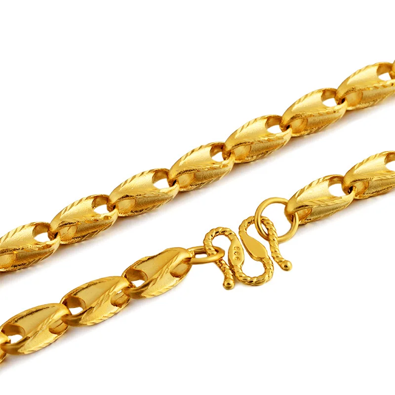 HOYON gold plated 24k necklace Dragon 