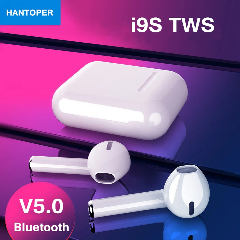 Оригинальные новые беспроводные наушники i9s TWS Bluetooth наушники 5,0 настоящие беспроводные наушники для Android iPhone