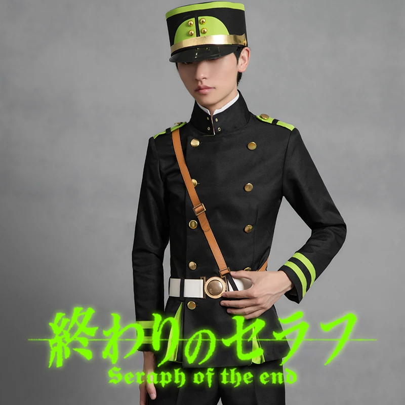 Аниме Серафим конца Yuichiro Hyakuya костюм для косплея аниме Owari No Seraph платье вампира