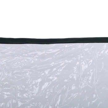 

Green Foldable Triangle Transparent Insulation Cover Flower Shed Protecting Insects and Birds Transparent Protective Cover