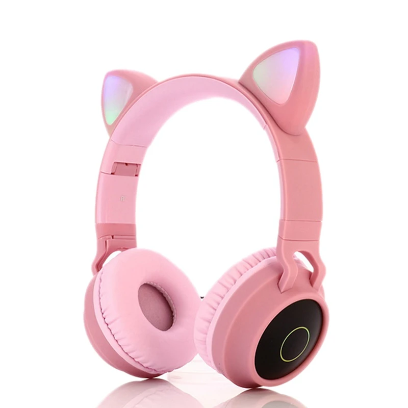 1 Pcs Gaming LED Headphones with Mic Pink 1 Pcs 7 1 Channel USB External Stereo Sound o Adapter Gray