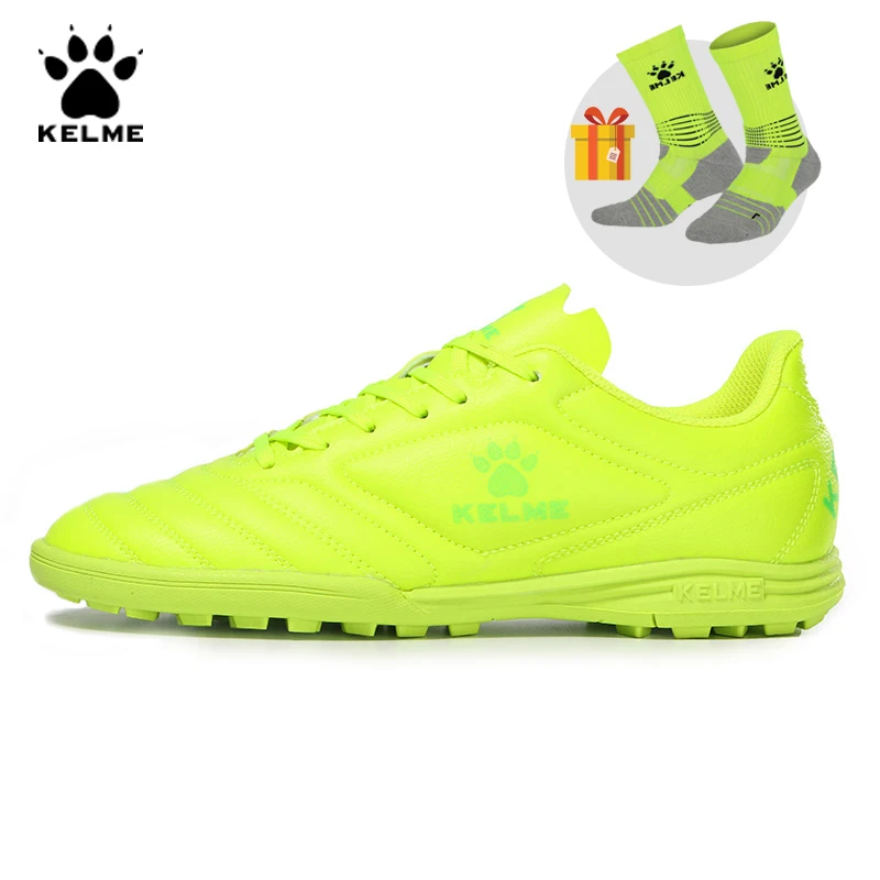 KELME профессиональные футбольные бутсы оригинальные Бутсы TF флуоресцентные