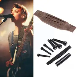 1 Set Classic Acoustic Guitar Bridge Bone Bridge Pins/saddle/nut Saddle Guitar Bridge Parts Code Guitar W3z3
