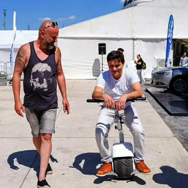 Daibot Electric Motorcycle Scooter One Wheel Self Balancing Scooters 800W 60V Somatosensory Foldable Monowheel Electric Unicycle (17)