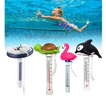 

Floating Pool Thermometer, Fast Accurate Reading Fun Cartoon Water Thermometer for Swimming Pool/SPA/Hot Tubs/Aquariums