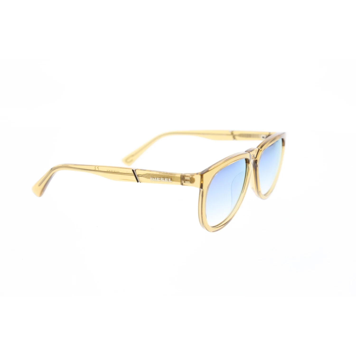 

Unisex sunglasses dl 0272 57g bone Brown organic oval aval 50-13-130 diesel