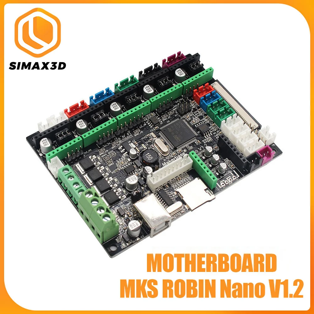 

SIMAX3D MKS Robin Nano Board V1.2 STM32 Hardware Open Source Support 3.5 Inch MKS TFT35 V1.0 Screen for 3D Printer Motherboard