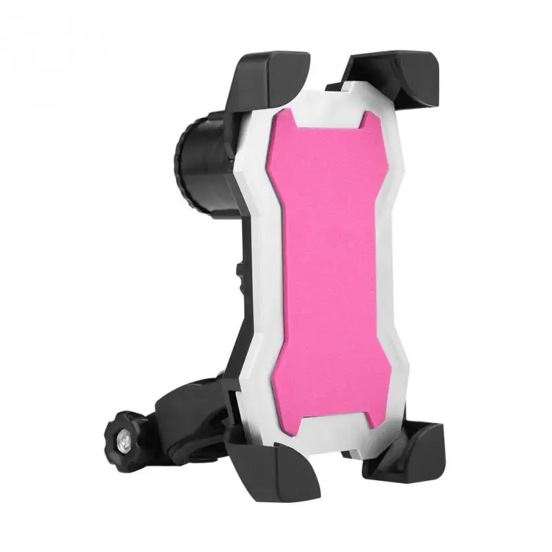 Adjustable Bike Phone Holder 3.5-7inch Cell Phone GPS Mount Holder Bicycle Handlebar Clip Bracket with Horn Cycling Accessories