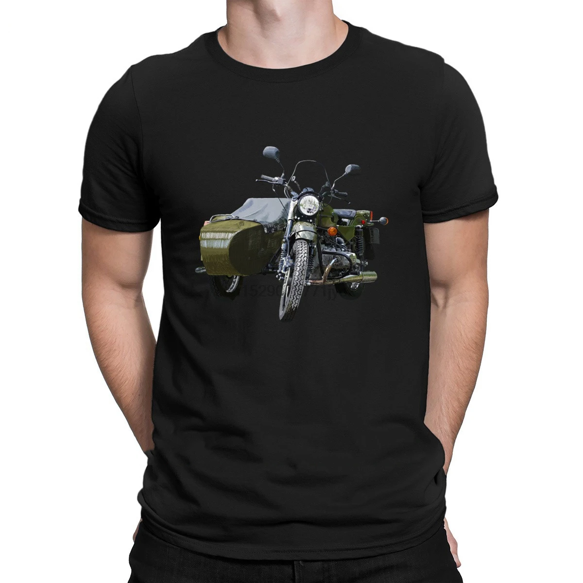 Ural Motorcycle Biker T Shirt Gift Character Summer Trend Tee Building Top Quality Cotton Novelty |
