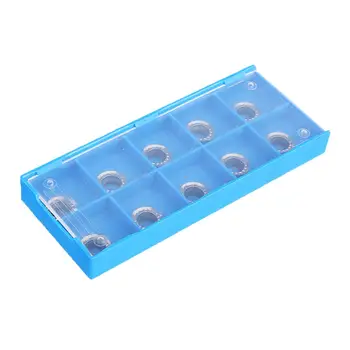 

10pcs RCGT10T3 MOAK H01 Carbide Insert Cutter CNC Cutting Tool Holder Lathe Set Insert Used for Aluminum
