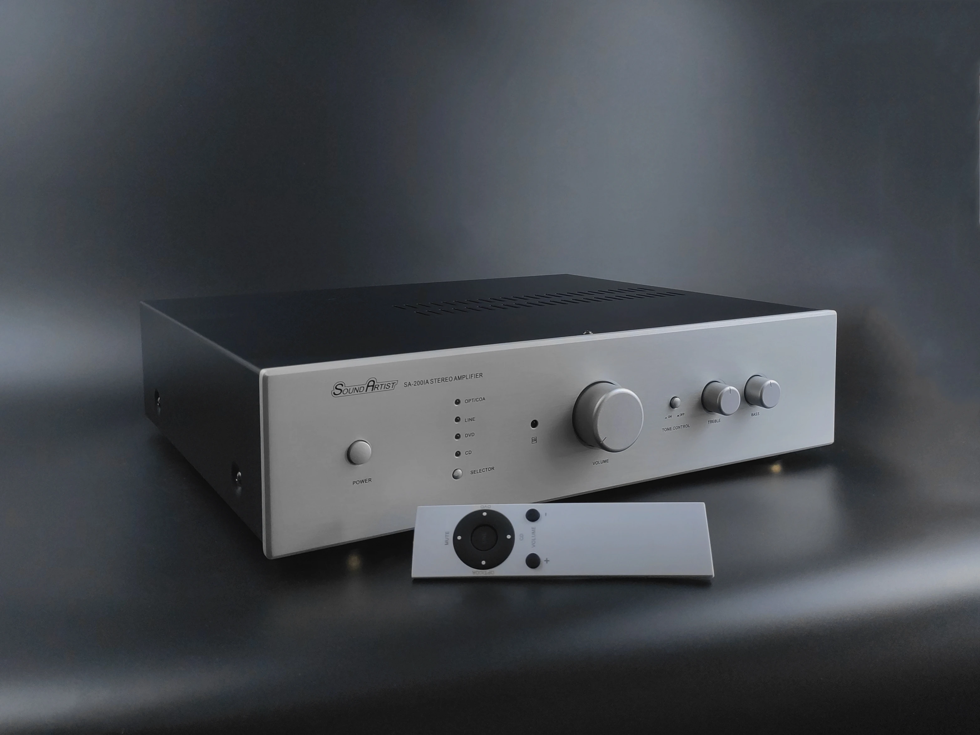 SoundArtist SA-200IA встроенный усилитель стерео усилитель HIFI аудио усилитель с пультом дистанционного управления