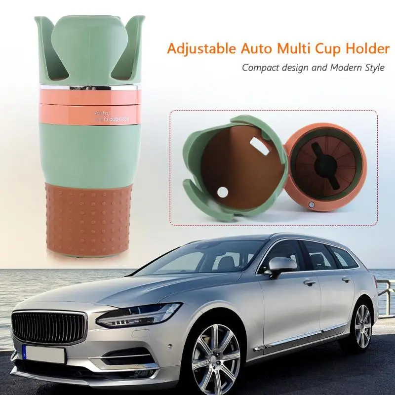 Multifunctional Car Cup Holder Drinking Bottle Sunglasses Phone Organizer Auto Stowing Tidying Accessories
