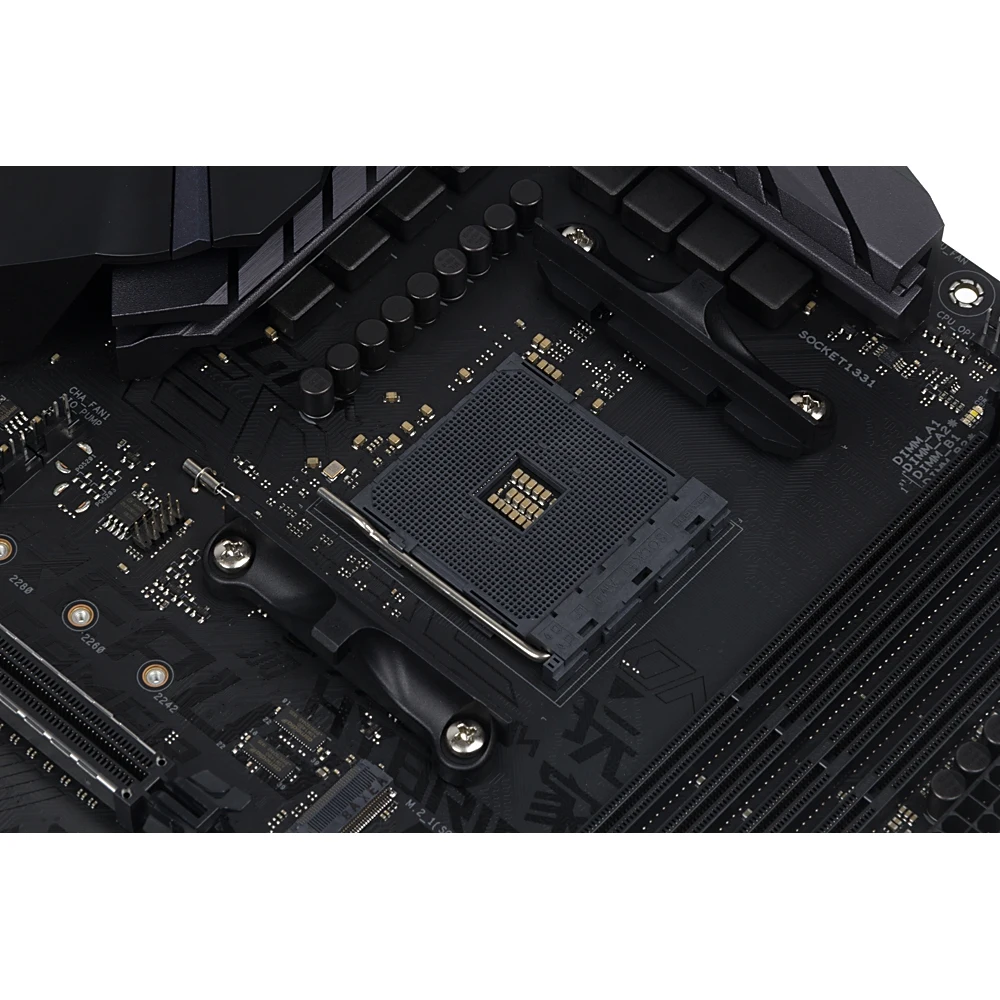 Материнская плата Asus ROG STRIX B450-F GAMING Soc-AM4 AMD B450 4xDDR4 ATX AC`97 8ch(7.1) GbLAN RAID
