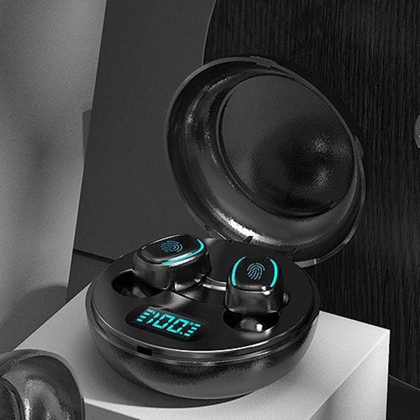 TWS Bluetooth Wireless Earbuds HiFi Stereo Waterproof Headphones Sports Music Earphones Game 4H Playtime