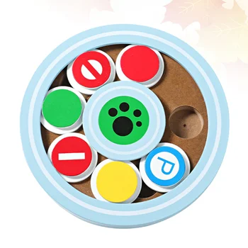

Food Dispensing Dog Toy Dog Chew Toy Colorful Pet Toy Round Dog Educational Interactive Plaything