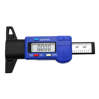 

Digital Tire Tread Depth Gauge Meter Measurer LCD Display Tread Tire Tester For Cars Trucks Range 0-25mm