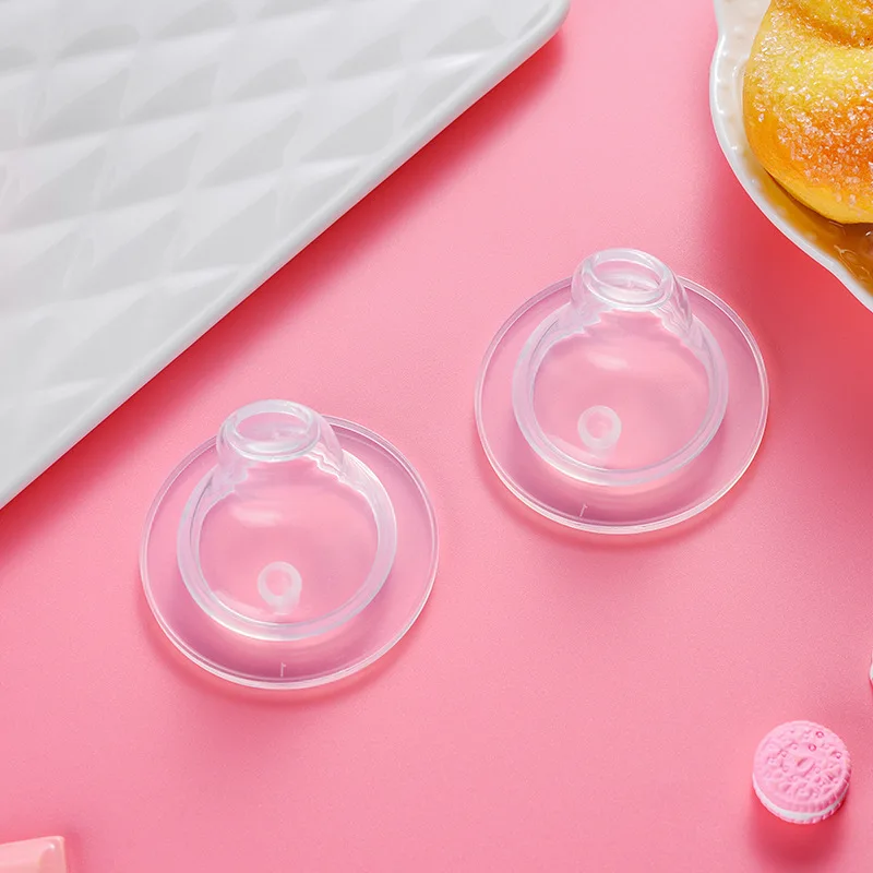 Baby Newborns Soft Safety Wide Caliber Silicone Nipple Fitting 5cm Wide Mouth Feeding Bottle Nipple For Wide Mouth Milk Bottle