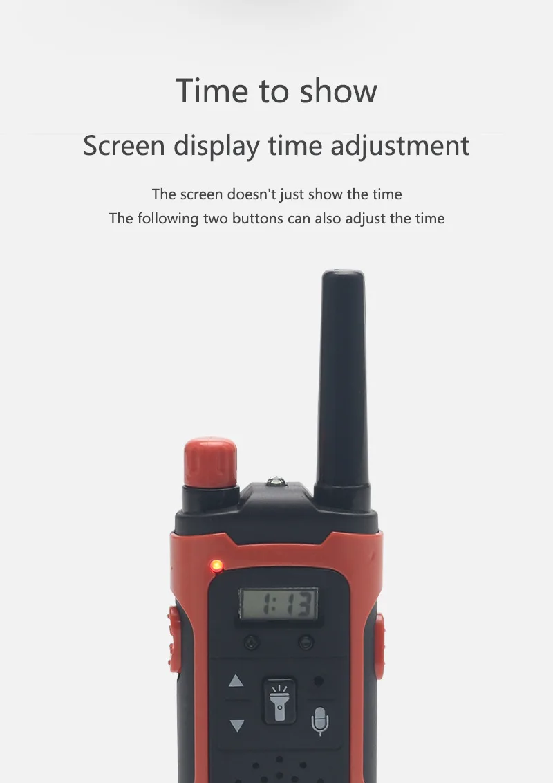 Удобная детская игрушка Walkie Talkie 2 шт Мини 200-300 м пуховая лампа фонарик Рождественская игрушка подарок рация для детей