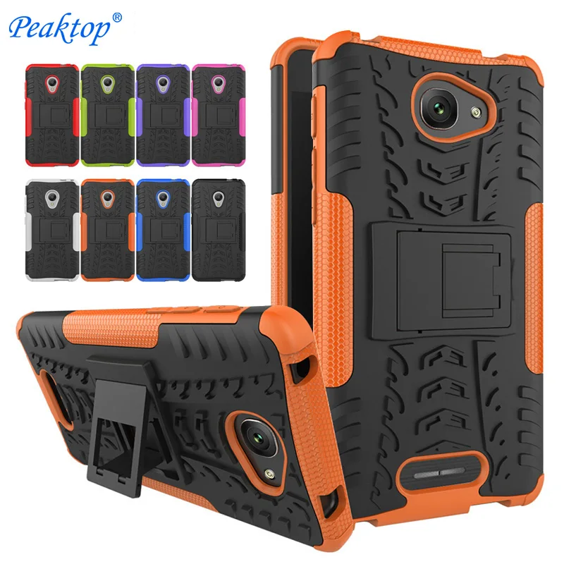 

TPU + PC Heavy Duty Etui Armor Back Cover Capa For Alcatel 5095Y 5095 Anti-knock Case Fundas For Alcatel POP 4S 5095K Coque