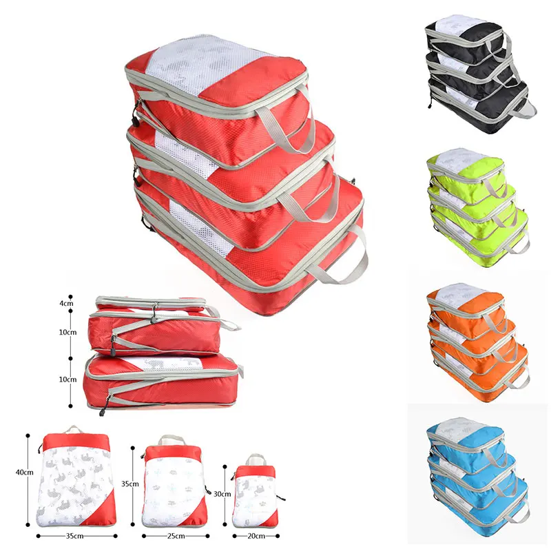 Новинка мужская и женская нейлоновая дорожная сумка-Органайзер Большая