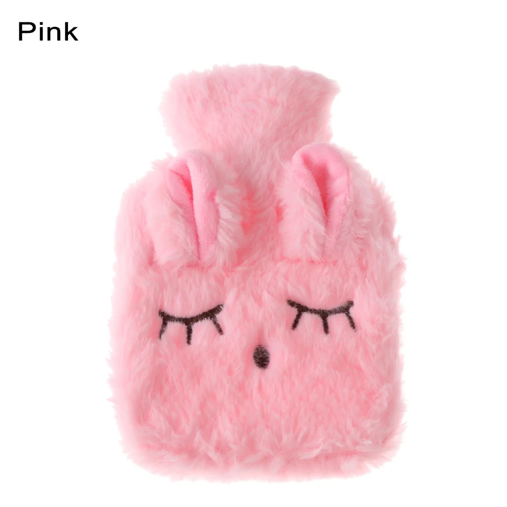 pink 1 шт. многоразовый Мягкий Вязаный чехол для грелки, грелки для рук, теплый живот, сокровище, облегчение стресса, терапия, согревающие продукты - Цвет: pink
