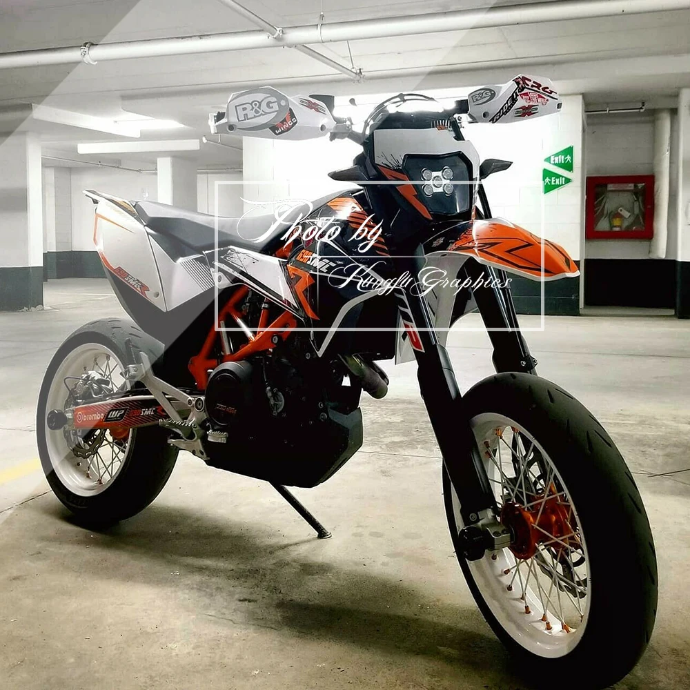 Flags Dirt Bike Graphics Stickers 