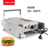 XEOLEO Baking Making Machine Burger Maker Commercial Double Layer Stainless Steel Hamburger Baker Home Appliance Food Processor 1