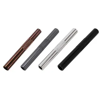 

Multi-functional Metal Snuff Pipe Straight Snuff Snorter Dispenser Tube Cigarette Tobacco Smoking Metal Tube Smoke Pipe Supplies