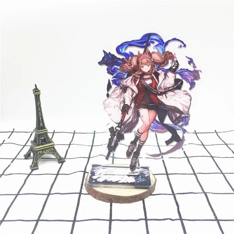 Игра Arknights брелок Amiya Angelina Hoshiguma Соловей осада Техаса Lappland милый забавный мультфильм акриловый брелок ювелирные изделия - Цвет: 8